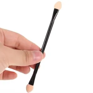 Outanaya 30pcs Disposable Eye Shadow Stick Makeup Sponge Applicator Eyeshadow Application Smudge Eye Plastic - product information 2