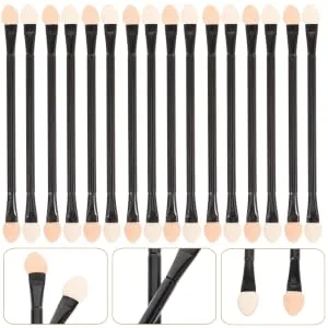 Outanaya 30pcs Disposable Eye Shadow Stick Makeup Sponge Applicator Eyeshadow Application Smudge Eye Plastic - product information 5
