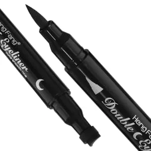 Outanaya 4pcs Eyeliner Smudge-proof Eye Definer Ink Liner Makeup Long-lasting Eye Pencil Eye Stamp Black Abs - product information 1