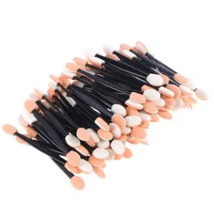 Outanaya 100pcs Eyeshadow Brush Makeup Sponges Eyeshadow Eyeshadow Accessories Sponges for Makeup - product information 1