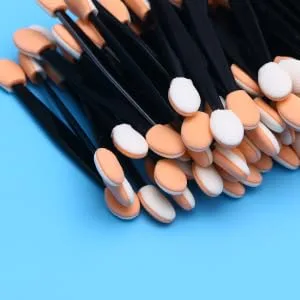 Outanaya 100pcs Eyeshadow Brush Makeup Sponges Eyeshadow Eyeshadow Accessories Sponges for Makeup - product information 5