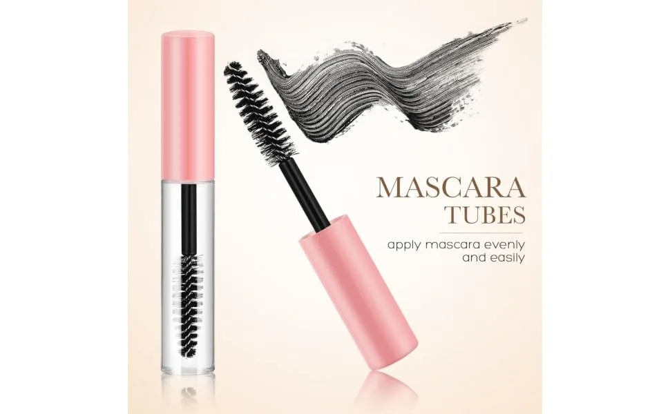 Gogogmee 4pcs Eyeliner Stick Clear Lipglosses Bottle Empty Mascara Wand The Pet - product information 6