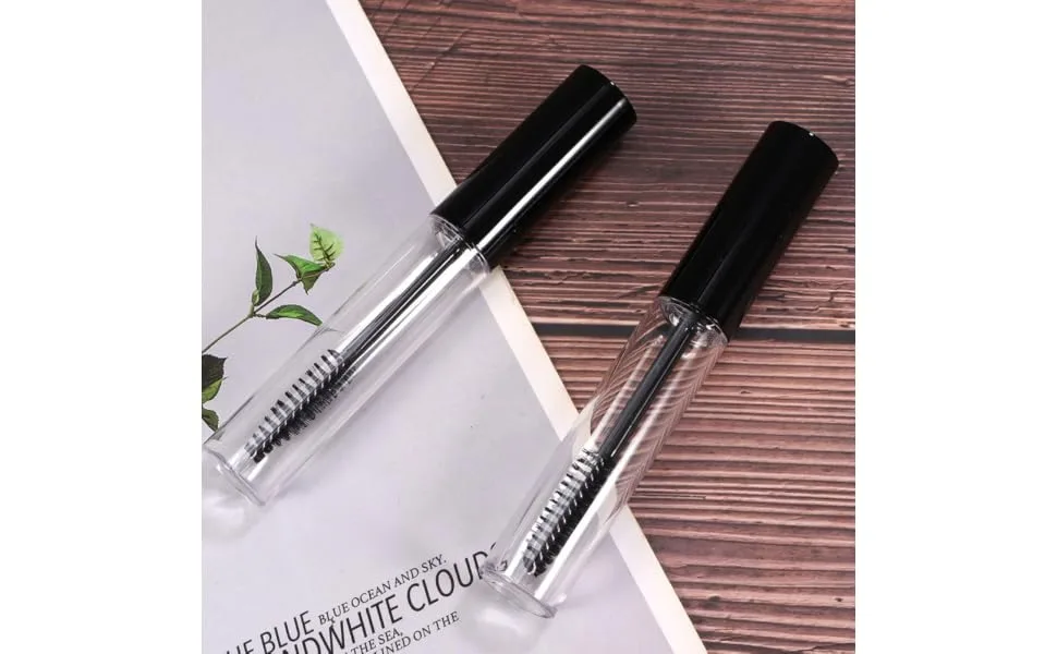 Gogogmee 32 Pcs Mascara Tube Mascara Clear Empty Eyelashes Bottle Lash Wand Containers Empty Bottle Plastic - product information 2
