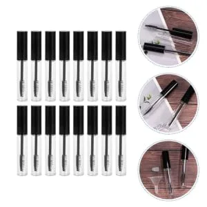 Gogogmee 32 Pcs Mascara Tube Mascara Clear Empty Eyelashes Bottle Lash Wand Containers Empty Bottle Plastic - product information 4