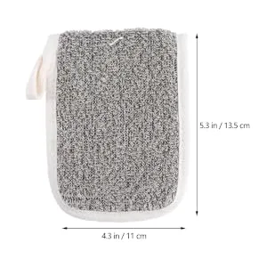 Gogogmee 5pcs Flip Soap Foam Net Soap Foaming Pouches Foam Net Soap Storage Khaki Cotton Linen - product information 1