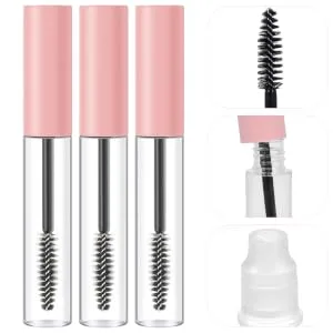 Gogogmee 30 Pcs Mascara Empty Tube Empty Eyelash Mascara Tube Reusable Empty Brow Oil Mini Clear Plastic - product information 5