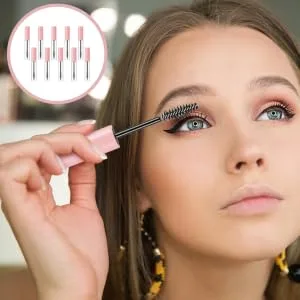 Gogogmee 30 Pcs Mascara Empty Tube Empty Eyelash Mascara Tube Reusable Empty Brow Oil Mini Clear Plastic - product information 6