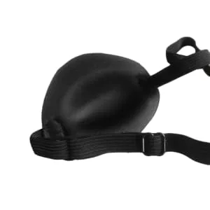 ORFOFE 2pcs Adult Amblypia Patch Single Eye Cover Lazy Eye Patch Eye Patches One Eye Cover Pirate Black - product information 3