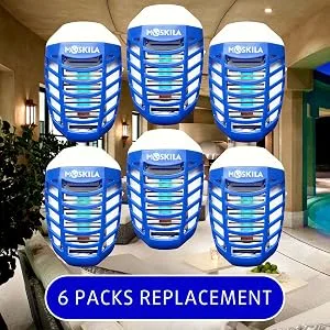 6 Packs Electric Fly Catcher - Indoor Bug Zapper - Bug Zapper Indoor Fruit Flies - Safe for Humans and Pets - Electronic Fly Trap Insect Killer - Portable Mosquito Killer - UV Light Insect Killer - product information 4