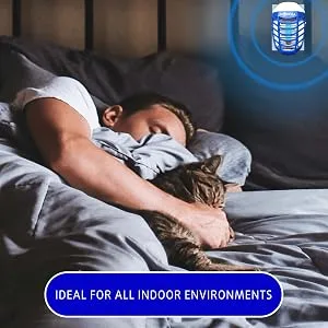 6 Packs Electric Fly Catcher - Indoor Bug Zapper - Bug Zapper Indoor Fruit Flies - Safe for Humans and Pets - Electronic Fly Trap Insect Killer - Portable Mosquito Killer - UV Light Insect Killer - product information 5
