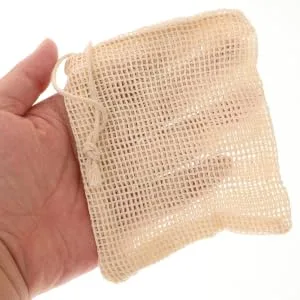 Gogogmee 6pcs Soap Soap Scrubber Pouch Soap Saver Pocket Soap Saver Sisal Beige - product information 4