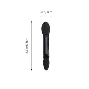 Outanaya 10pcs Makeup Tool Kit Applicateur Makeup Eyeshadow Concealer Eyeshadow Stick Brush ponges Black - product information 2