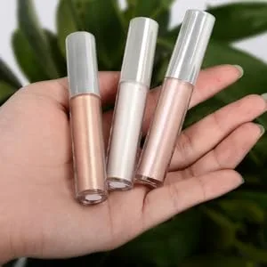 Outanaya 3pcs Polarized Monochrome Eyeshadow Makeup Supplies Liquid Glitter Eyeshadow Asian Makeup Plastic - product information 3