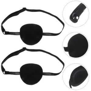 PLAFOPE 10pcs Pediatric Eye Patches Eye Patches for Adults Adjustable Single Eye Covers Eye Patches - product information 2