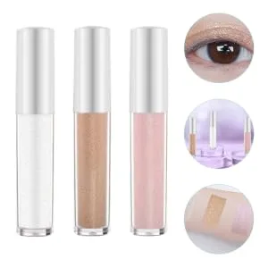 FOYTOKI 3pcs Polarized Monochrome Eyeshadow Women Bling Eyeshadow Women Makeup Tools Makeup Supplies Plastic - product information 6