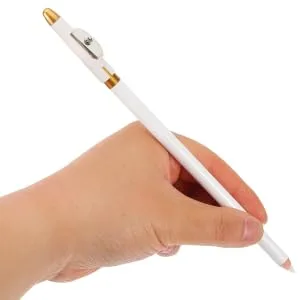 Outanaya 12pcs Eyebrow Pencil Sharpener Women Makeup Brow Pencil Wood Brow Pencil Wooden White - product information 4