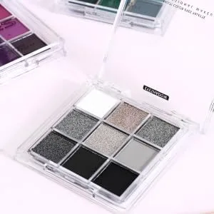 Outanaya 4 Pcs Eyeshadow Palette Colorful Eye Makeup Pigmented Eyeshadow Palette Plastic - product information 1