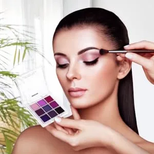 Outanaya 4 Pcs Eyeshadow Palette Colorful Eye Makeup Pigmented Eyeshadow Palette Plastic - product information 5
