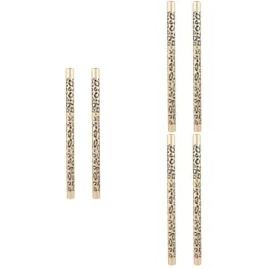 FOYTOKI 6 Pcs Eyebrow Pencils White Eyeshadow Double Tip Eyebrow Pencil Eye Brow Stamping Uk Brown Wooden - product information 1