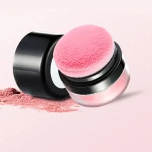 FOYTOKI 3pcs Oil Control Cushion Blush Blusa Blush for Black Women Blush for Face Makeup Plastic Rosy - product information 4