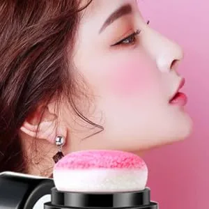 FOYTOKI 3pcs Oil Control Cushion Blush Blusa Blush for Black Women Blush for Face Makeup Plastic Rosy - product information 6
