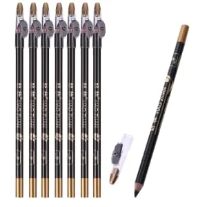 FOYTOKI 8pcs Pencil Sharpener Eyebrow Pencil Eyebrow Pen Pencil Lasting Eyebrow Pencil Makeup Pencils 1 count (Pack of 1) Black - product information 5