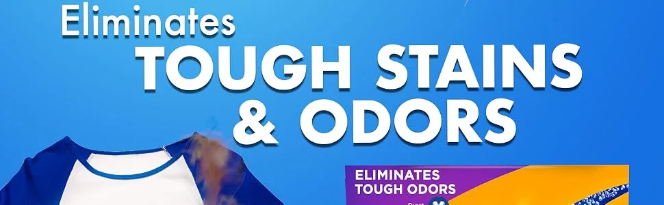 ARM & HAMMER Plus OxiClean with Odor Blasters 5-in-1 Liquid Laundry Detergent Power Paks, High Efficiency (HE), 42 Count - product information 2