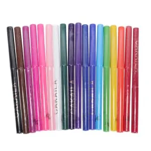 FOYTOKI 18pcs Eyeliner Eye Shadow Stick Makeup Kit for Women Eyes Cosmetics Tools Accessories Abs - product information 1