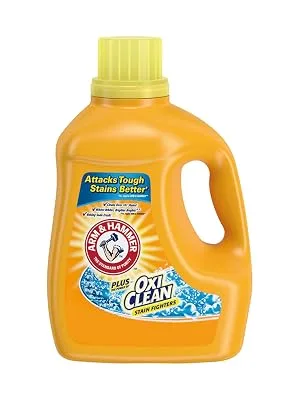 Arm & Hammer Plus OxiClean Clean Meadow, 75 Loads Liquid Laundry Detergent, 118.1 Fl oz 118.1 Fl Oz (Pack of 1) Clean Meadow - product information 2