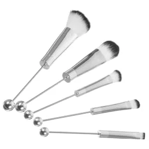 Outanaya 5pcs Make up Eyeshadow Eye Shadow for Makeup Eyeshadow Makeup Concealer Brush Artificial Fiber - product information 3