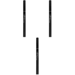 FOYTOKI 3pcs Eyebrow Pencil Brush Rotate Eyebrow Pencils Double Head Eyebrow Pencil Chocolate - product information 5