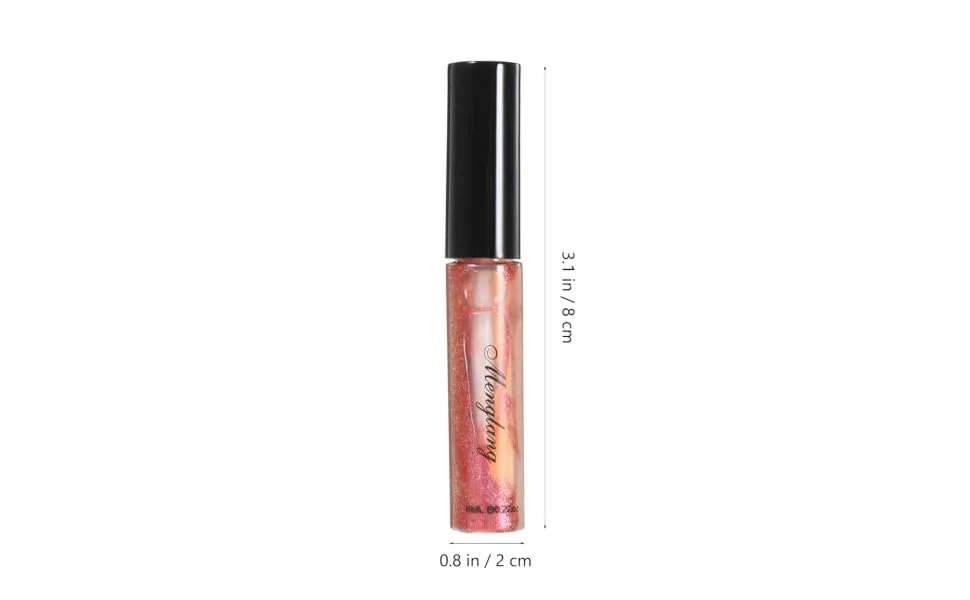 Gogogmee 2pcs Eyeliner Makeup Liner Eyeliner Liquid Liner Glitter Eyeliner Brown - product information 3