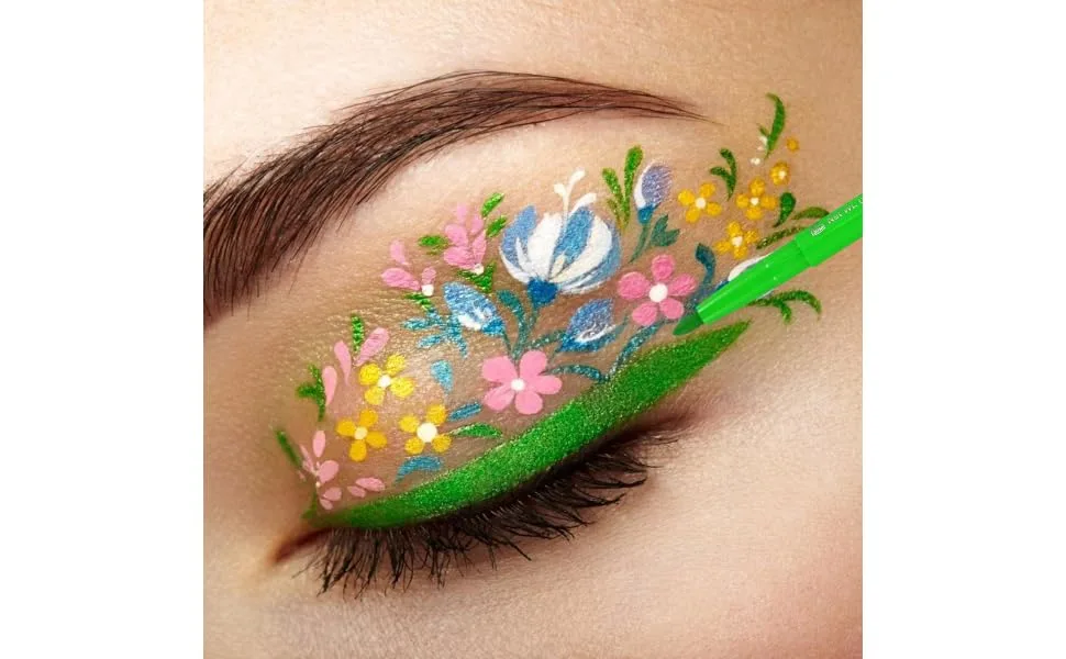 Outanaya 12 Pcs 1 Set Shadow Set Long-lasting Eye Liners Eyeliner Stickers Colorful Paste - product information 1