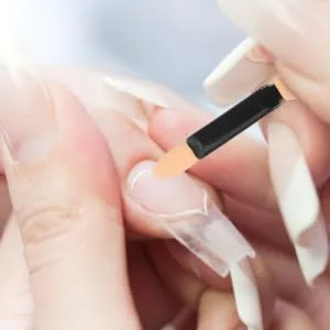Outanaya 50pcs Nail Sponge Eye Shadow Brushes Manicure Art Brush Manicure for Nails Make up Kit Plastic Abs - product information 1