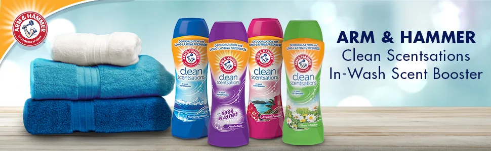 Arm & Hammer Clean Scentsations in-Wash Scent Booster - Clean Meadow, 24 oz 1.5 Pound (Pack of 1) - product information 1