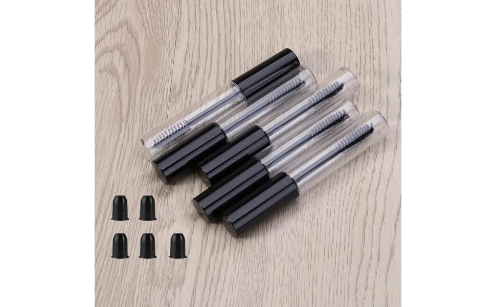 FOYTOKI 6pcs Empty Tube oil for Eyelashes Mascara Tubes with Wands Empty Eyelash Tube Black - product information 6