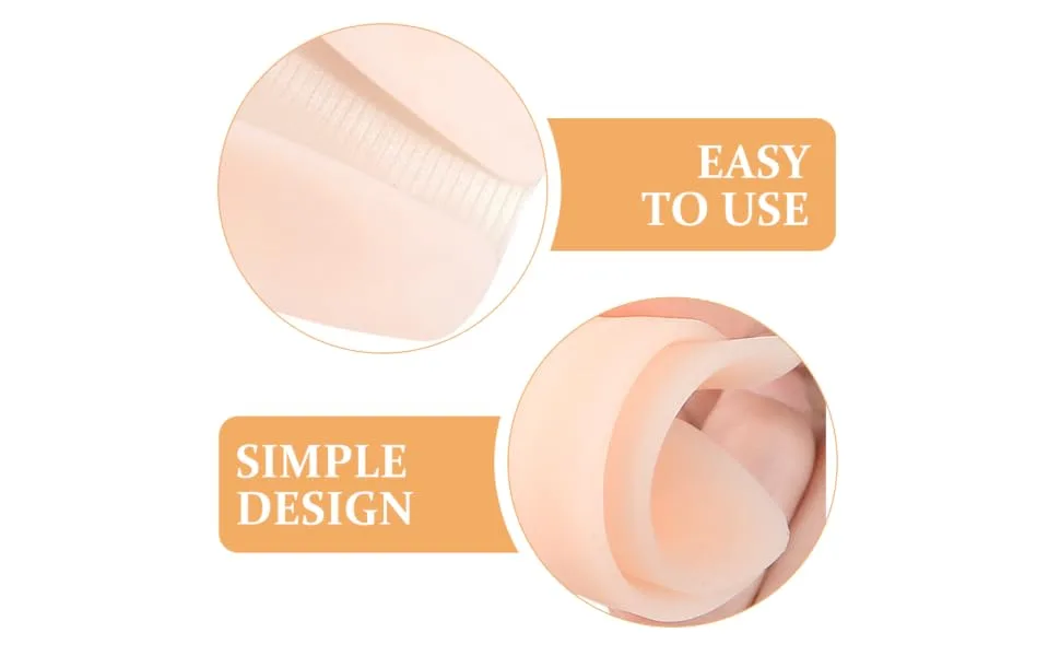 Gatuida 8pcs Pads Invisible Bra Straps Grips Push up Board Clear Bra Hooks - product information 3