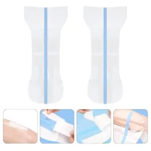 FOYTOKI 4pcs Private Patches Prevent Dirts Bath Patches Swimming Waterproof Patches - product information 1
