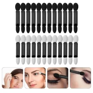 Gogogmee 120pcs Cotton Eyeshadow Brush Versatile Brush Double-ended Makeup Brush Women Makeup Brush Lip Pp - product information 1