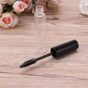 Outanaya 12 Pcs Empty Eyelash Tube Empty Mascara Tube and Wand Eyeliner Bottle Empty Mascara Bottle Black Lid - product information 3