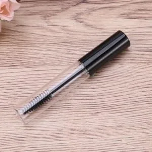Outanaya 12 Pcs Empty Eyelash Tube Empty Mascara Tube and Wand Eyeliner Bottle Empty Mascara Bottle Black Lid - product information 5