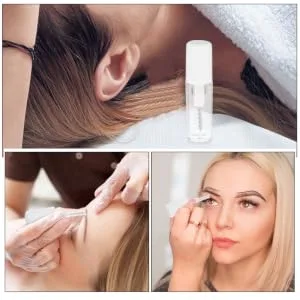 Gogogmee 2pcs Eyelash Raincoat Gels Clear Rain Coat Essence Mascara Tubular Mascara Transparent Plastic - product information 2