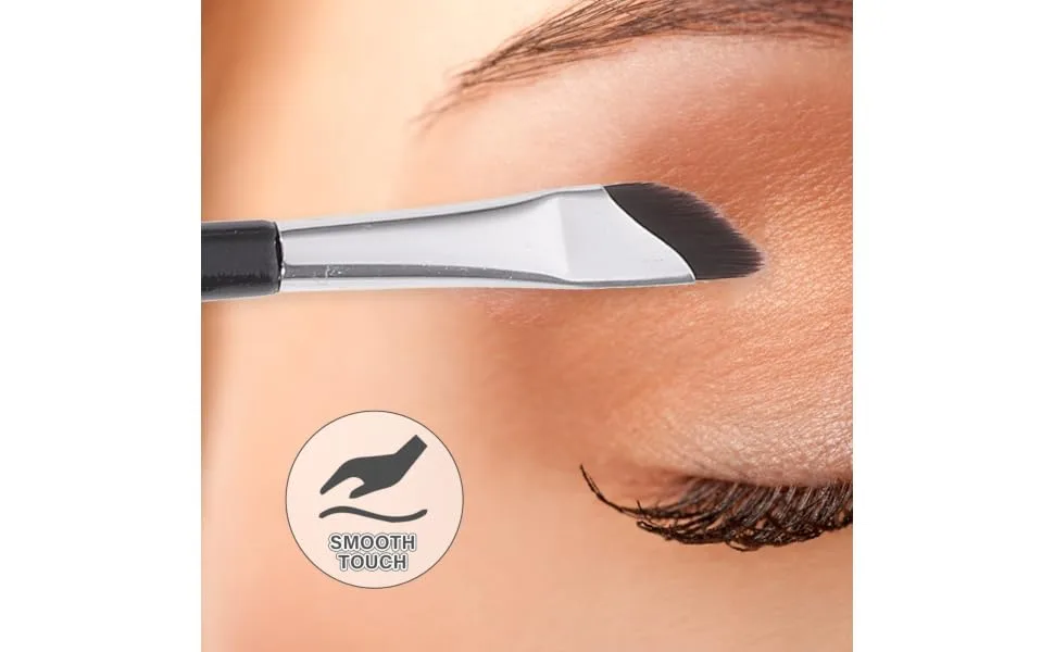 FOYTOKI 3pcs Set Eye Brush Eyeliner Tool Applicator Eyeshadow Brush Angled Makeup Brush Concealer Brush Wood - product information 3