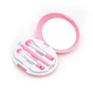 Outanaya 1 Set 5 Pcs Eye Brush Cosmetic Tool Essential Kit for Daily Eye Makeup Beauty Kit Makeup Brush Pink - product information 2