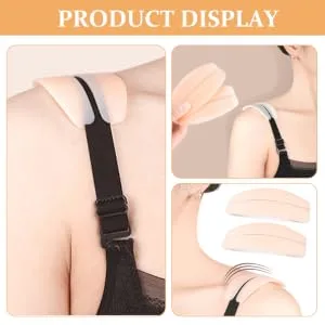 VILLFUL 8pcs Shoulder Pads Board Straps Clear Strap Bra Push Calisthenics Equipment Bras Sided - product information 1