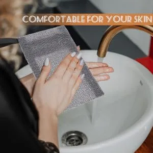 Didiseaon 12 Pcs Soap Bar Soap Savers Soap Pouches for Soap Bars Soap Sleeve Nylon Fiber Grey - product information 4
