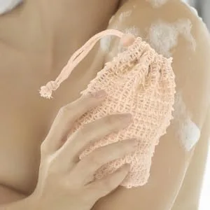 Didiseaon 30 Pcs Net Exfoliating Bath Soap Soap Storage Bathing Soap Pouch Ramie - product information 5