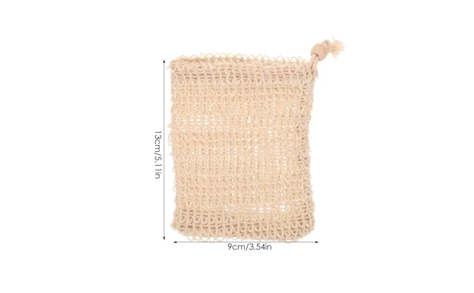 Didiseaon 50 Pcs Bubble Net Bubble Foaming Pouch Shower Body Scrubber Bathing Soap Pouch Foaming Net Ramie - product information 6