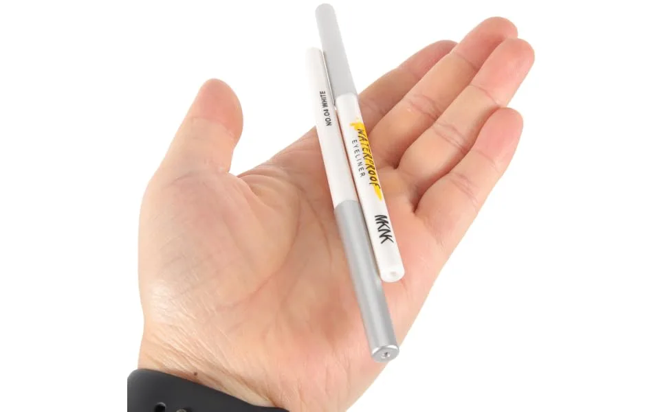 Outanaya 5pcs White Lying Silkworm Pen White Eye Pencil White Eye Shadow White Eyeliner Eye Makeup Tools Abs - product information 3