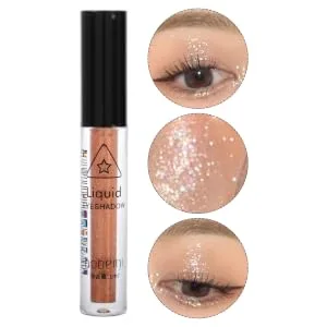FOYTOKI 2pcs Eye Shadow Pencil Metallic Eyeshadow Waterproof Eyeliner Pencil Glitter Eyeshadow Silver Liquid - product information 4